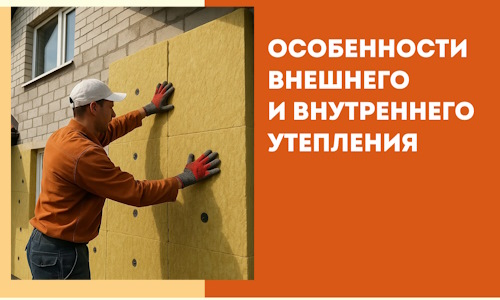 Какие особенности внешнего и внутреннего утепления в Костроме