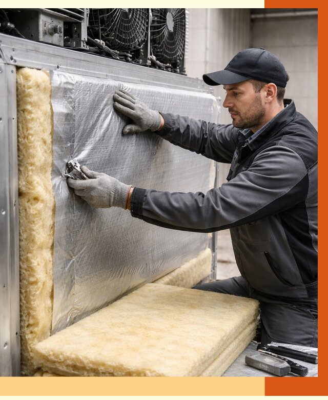 Утепление холодильного агрегата в Костроме от 8678 руб. под ключ | ТепломастерКст